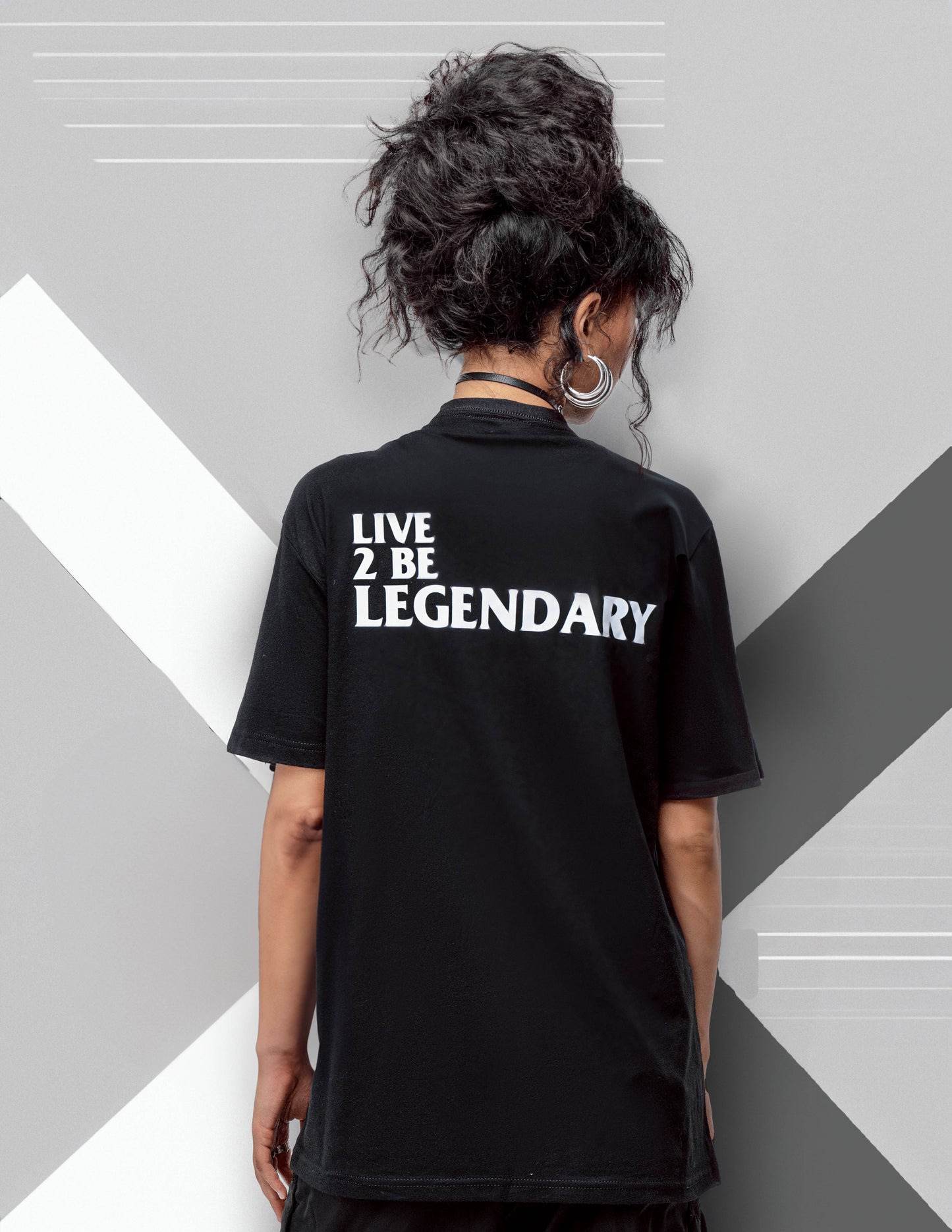 LIVE 2 BE LEGENDARY T-shirt (Black)